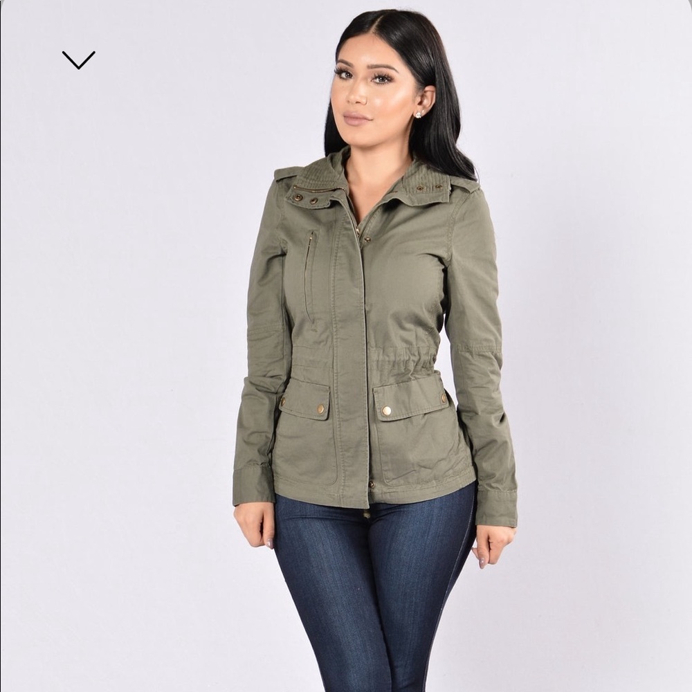 Combat jacket - Olive green